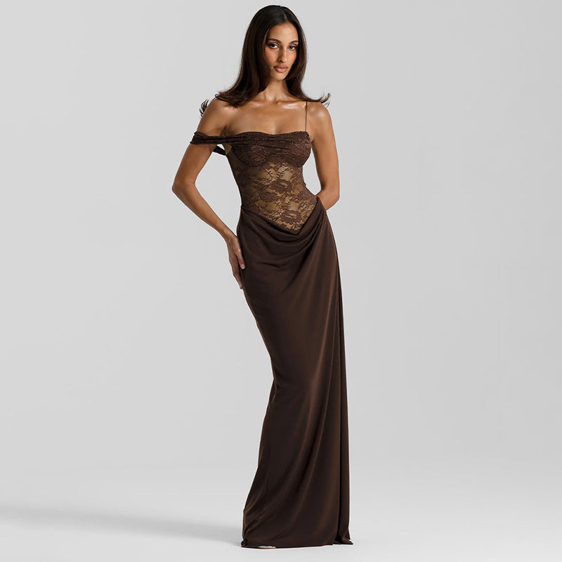 Summer Sexy Strap Lace Dress