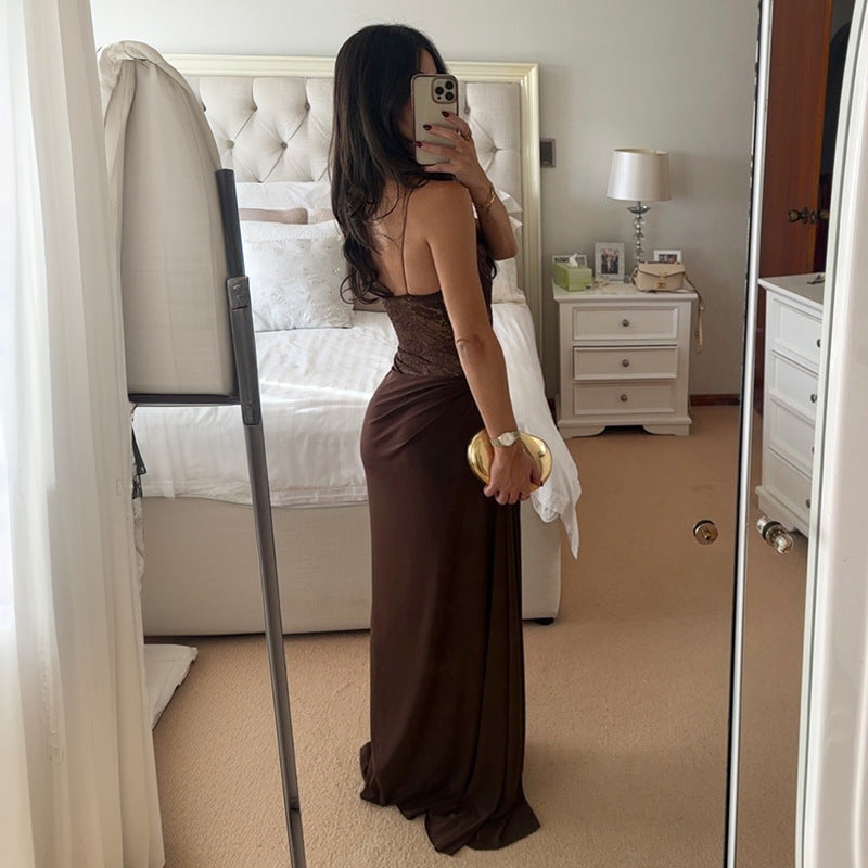 Summer Sexy Strap Lace Dress
