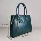 The Signature 17" Bag, Bottle Green-4