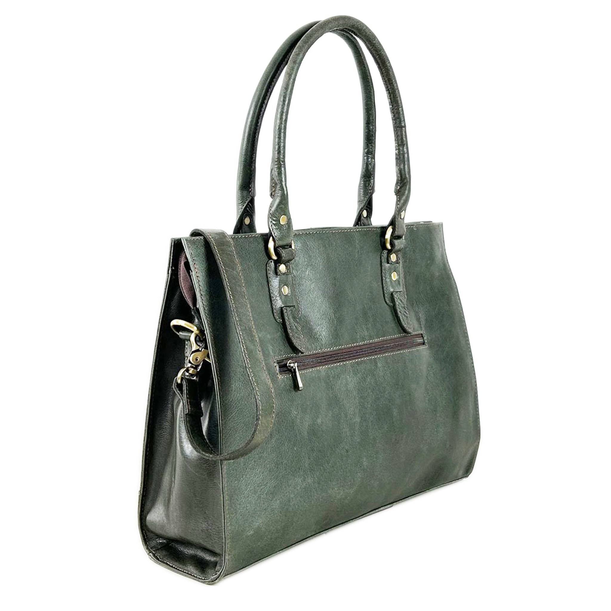 The Signature 17" Bag, Olive Green-3